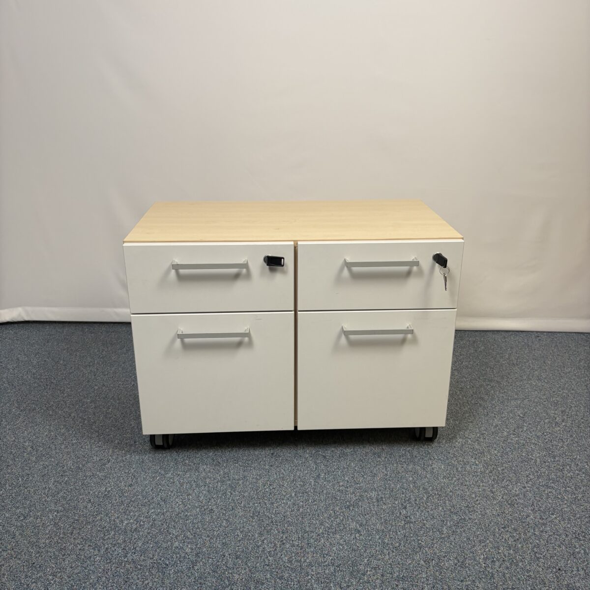 Caisson double en bois 4 portes