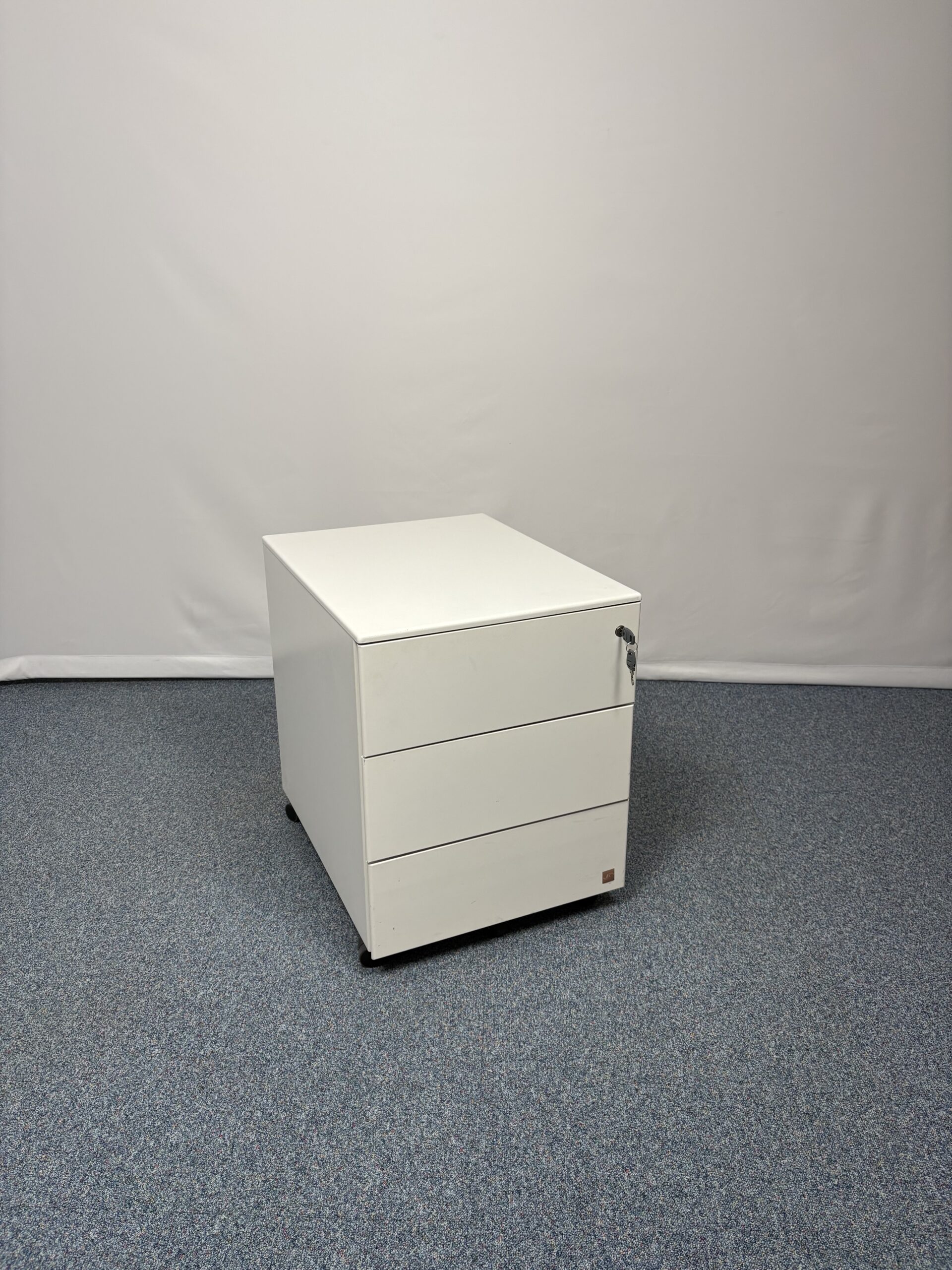 Caisson blanc JEC mobile à 3 portes