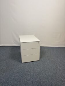 Caisson métal blanc moderne