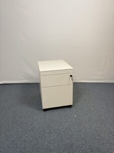 caisson métallique blanc vitra