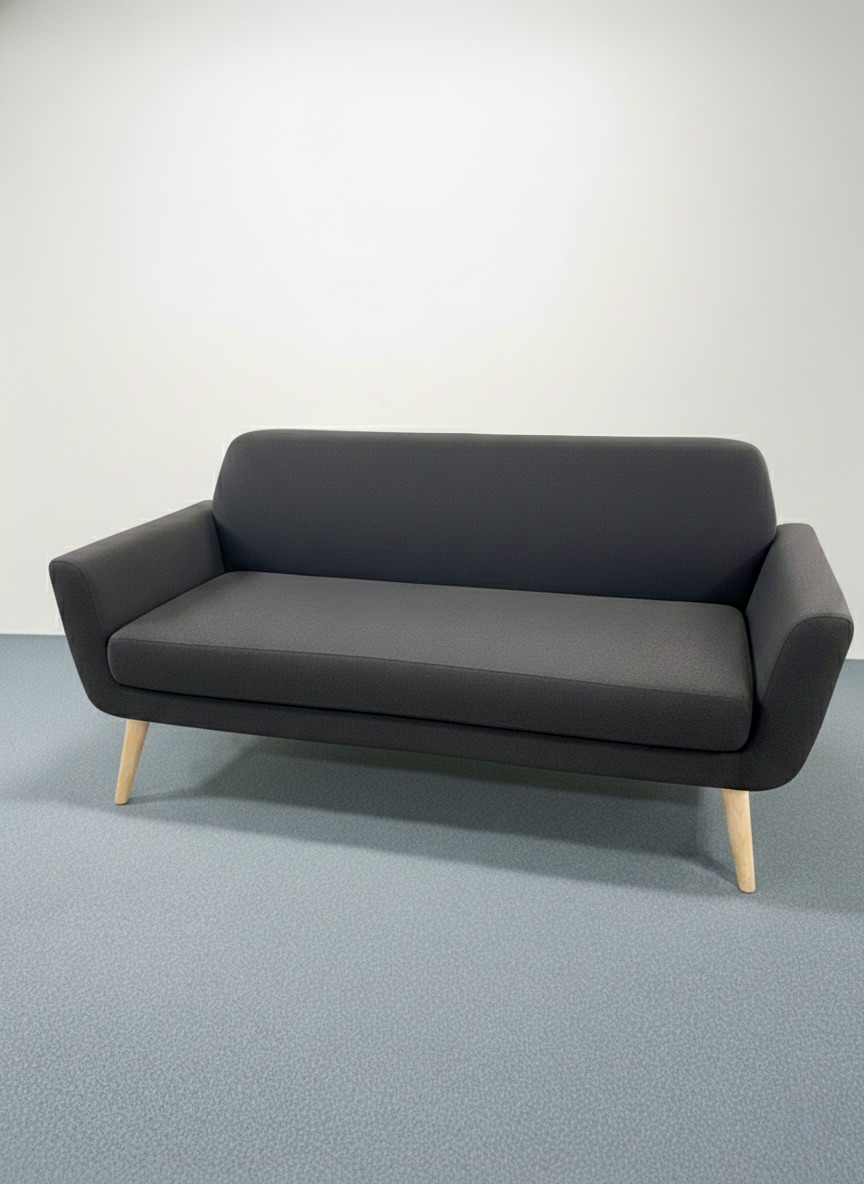 canapé-bois-tissu-noir-1