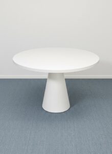 Table ronde blanche Pedrali