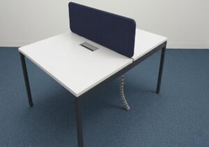 Bench 2 places blanc Sedus