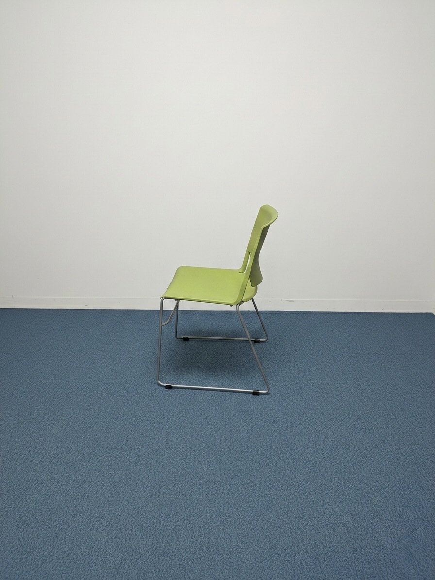 chaise-plastique-vert-haworth-4